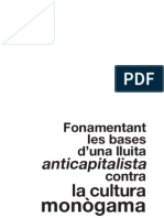 Fonamentant Les Bases D'una Lluita Anticapitalista Contra La Cultura Monògama