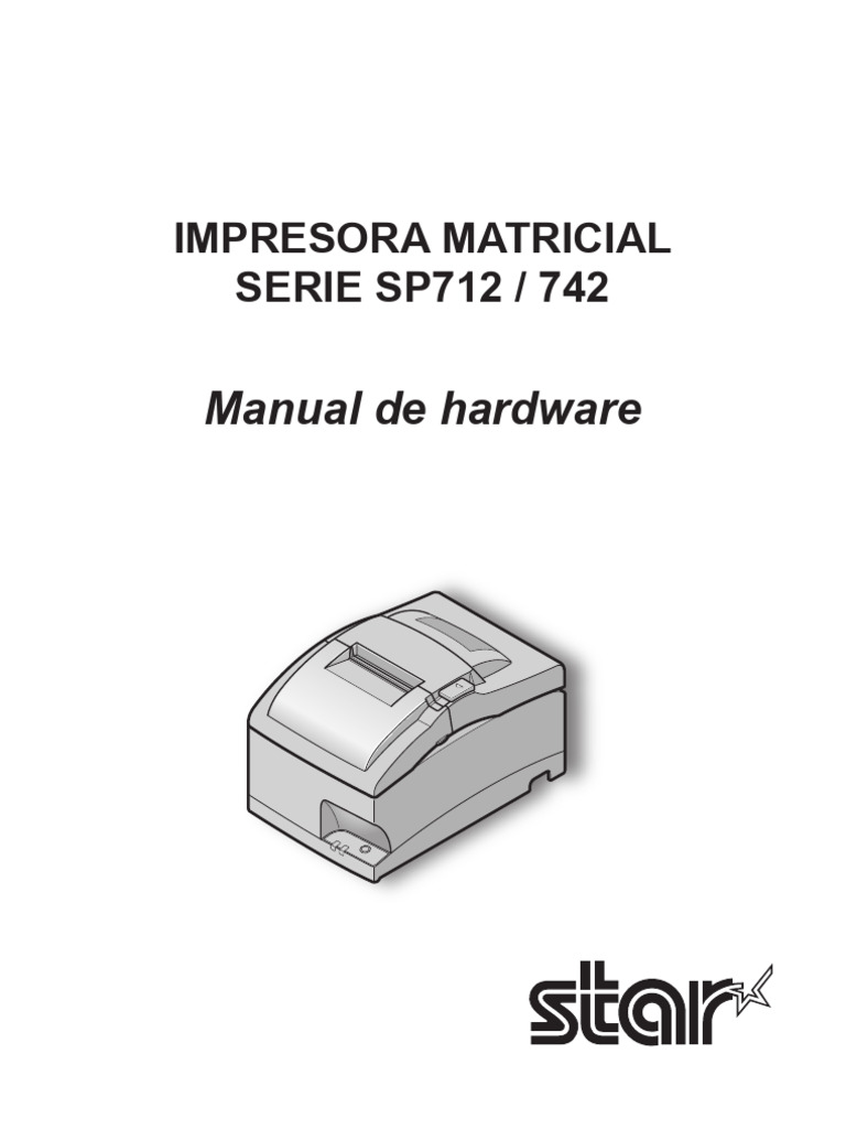 Manual SP 700 | PDF | Enchufes y tomas de corriente alterna | Impresora ...