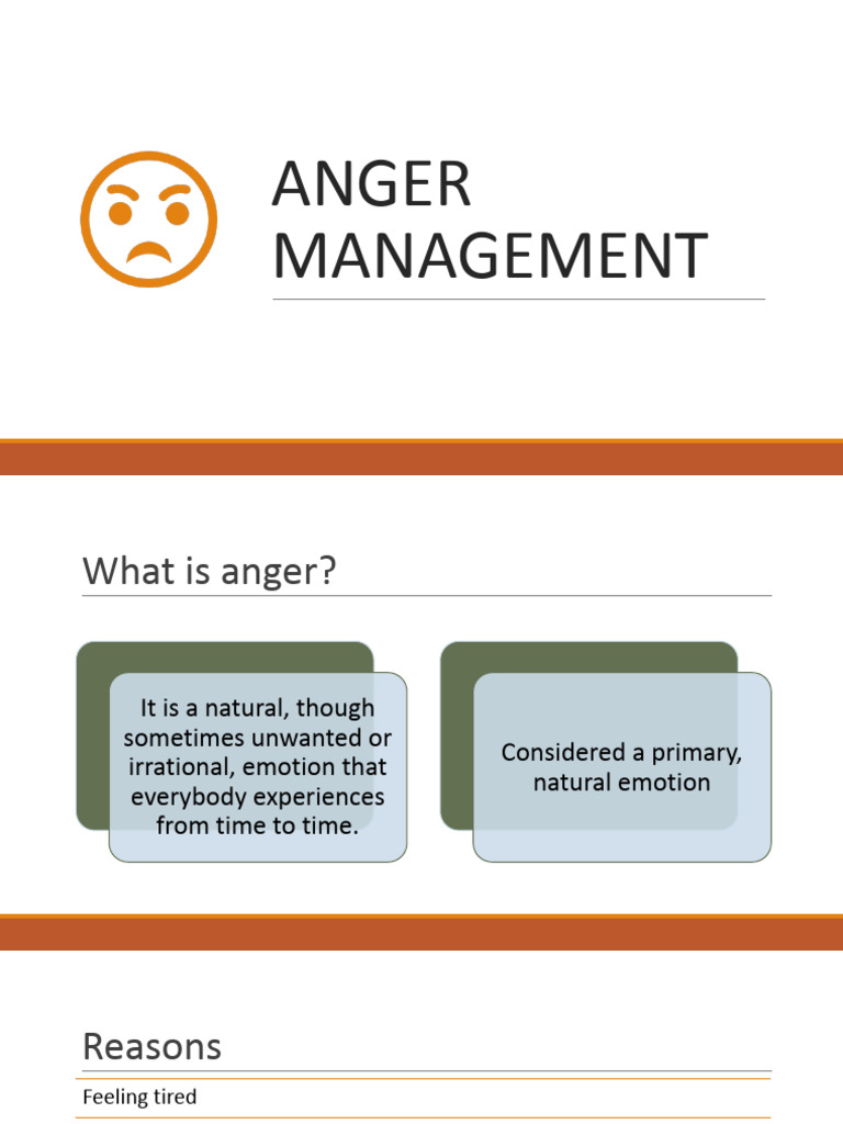 sec ANGERMANAGEMENT | PDF
