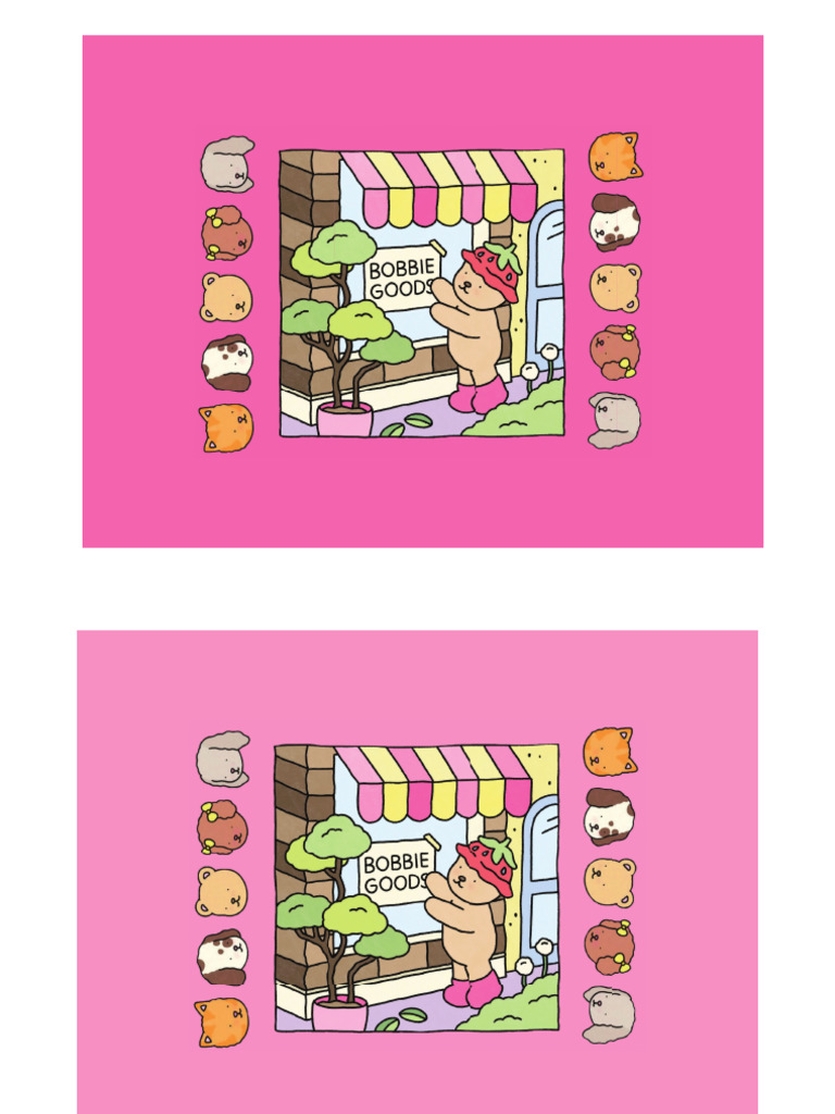 Capa Livro de Colorir Bobbie Goods A5 Várias Cores | PDF