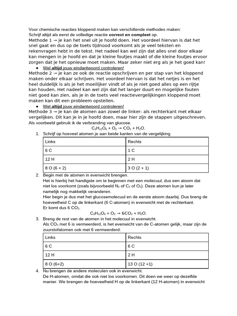 scheikunde uitleg. | PDF