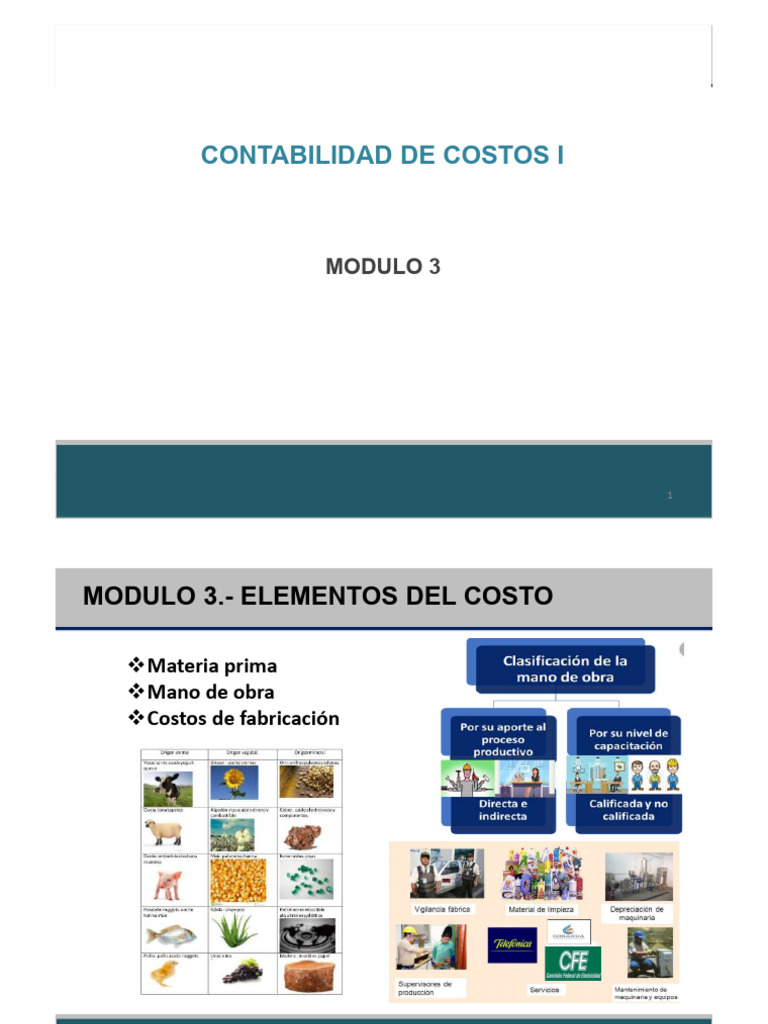 contabilidad y costos modulo 3 | PDF | Contabilidad | Costo