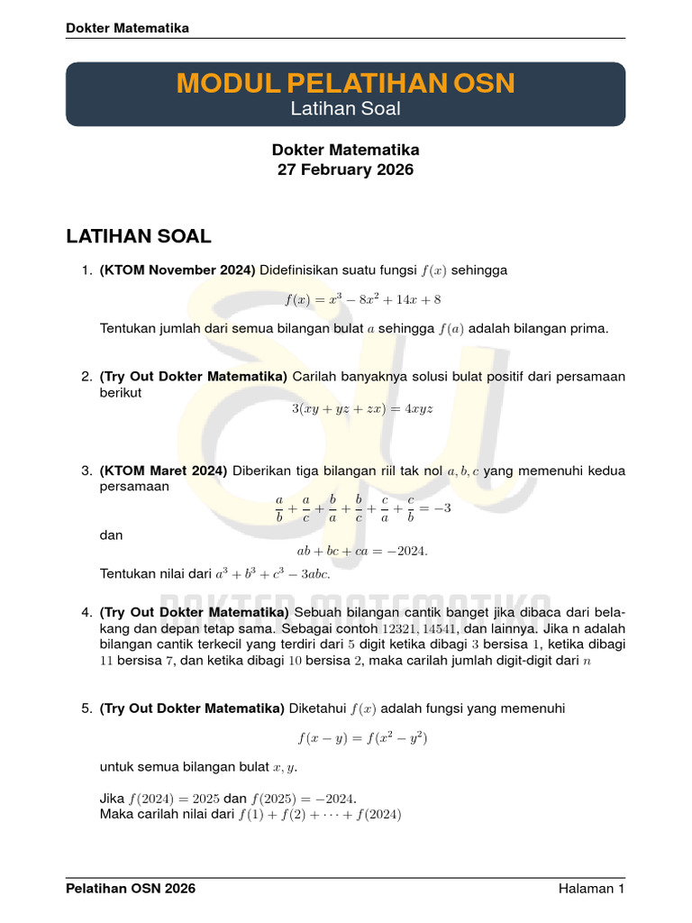 Modul Kelas 27 Feb 26 (1) | PDF