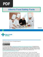 Alberta Food Safety Basics Guide | PDF | Foodborne Illness | Hand Washing