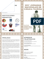 Programa Definitivo Xxv Jornadas Taurinas