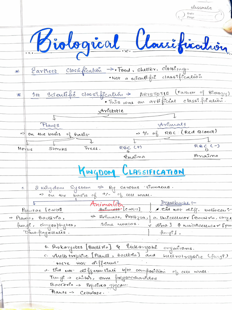 biological classification | PDF