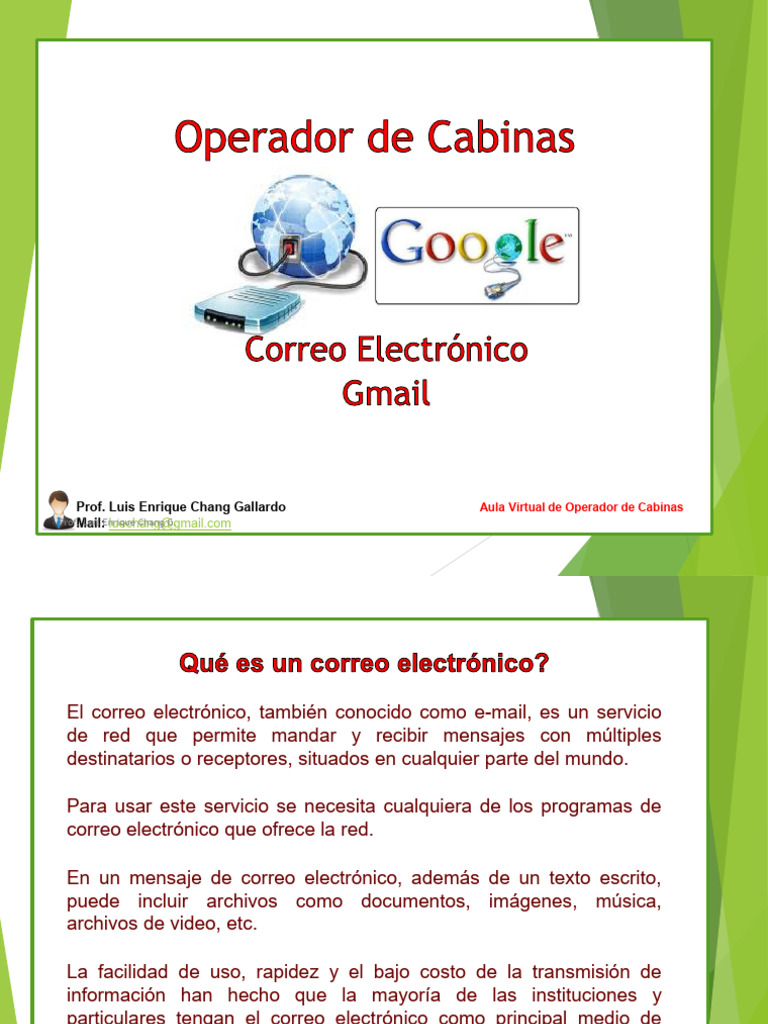 Correo Electronico - Gmail | PDF | Gmail | Red mundial