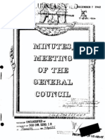 Dec 1942 - Meeting of The General Council WD