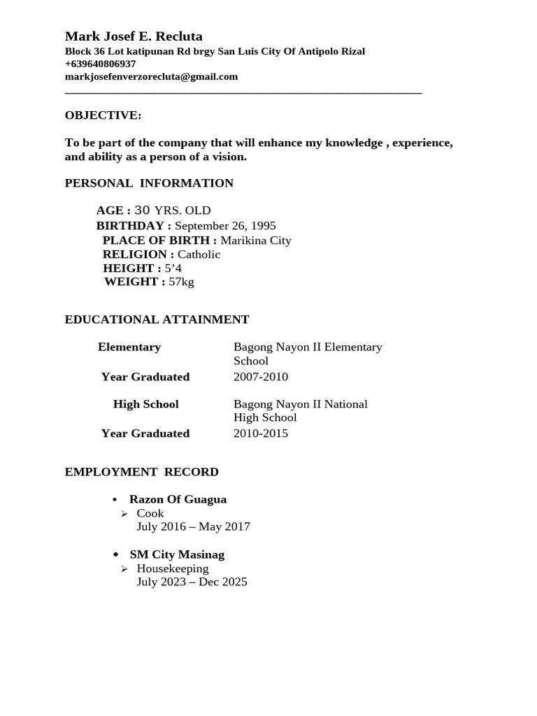 cv | PDF
