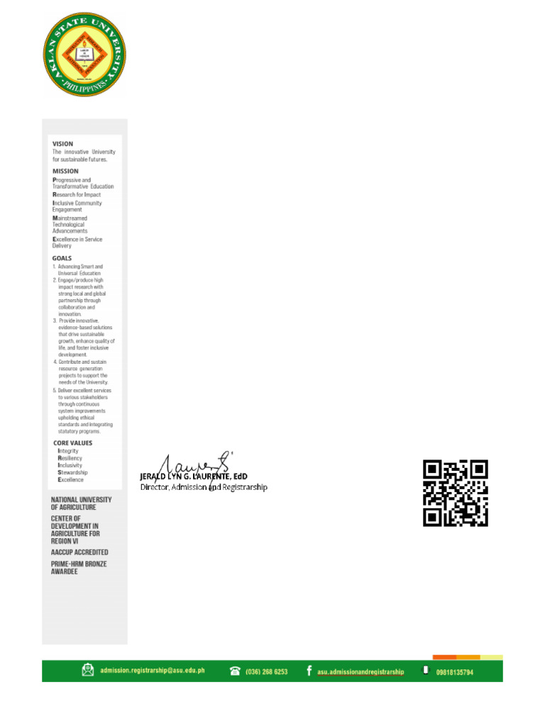 Examination Permit JAY RODRIGUEZ | PDF