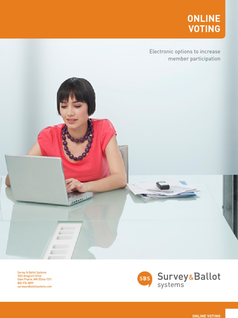 Online Voting For Member Organizations | PDF | Electronic Voting ...