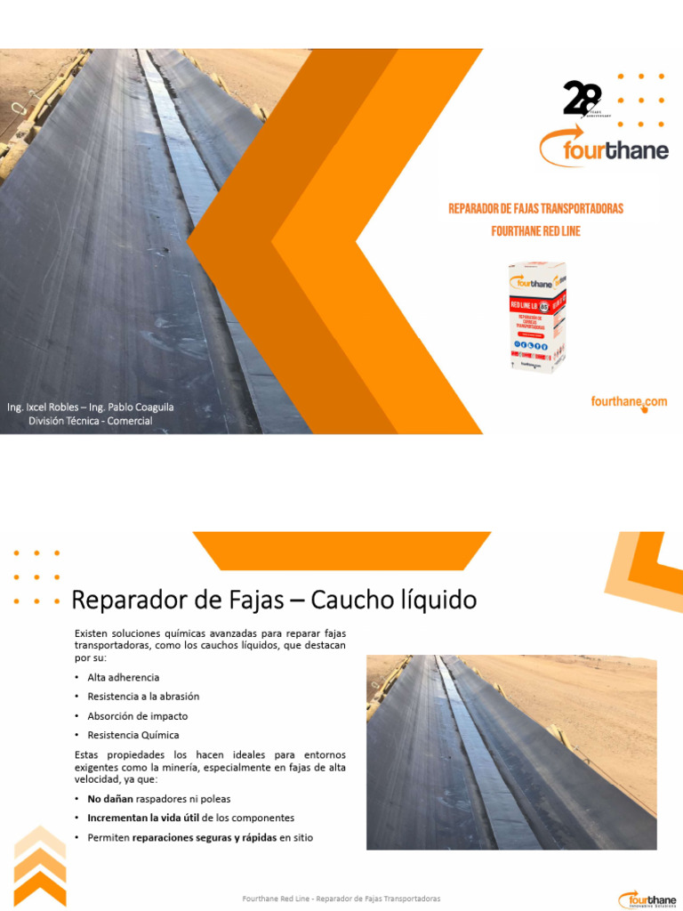 Presentación y procedimiento aplicación Fourthane Red Line | PDF