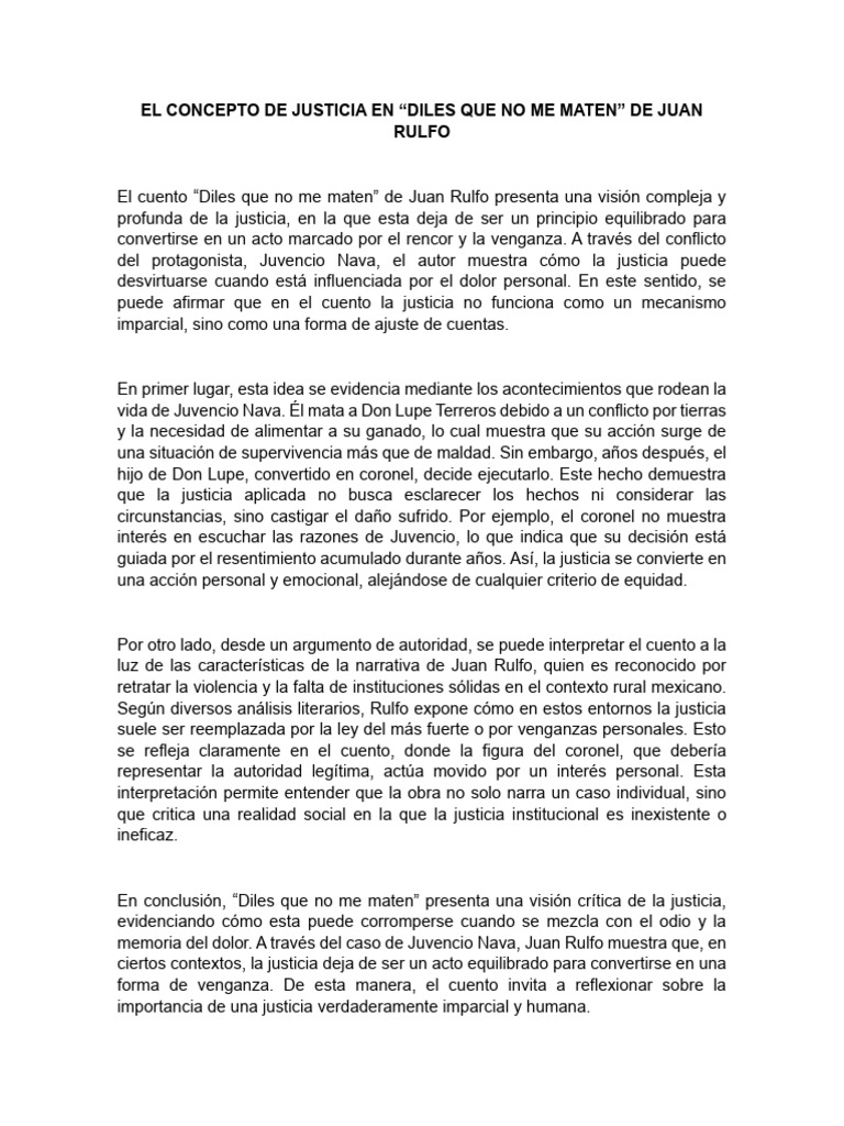 El Concepto de Justicia | PDF | Justicia | Crimen y violencia