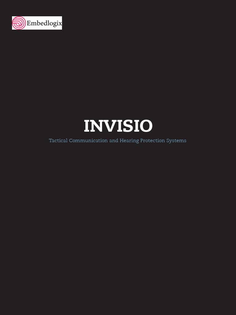 Invisio Product Brochure | PDF | Headphones | Microphone