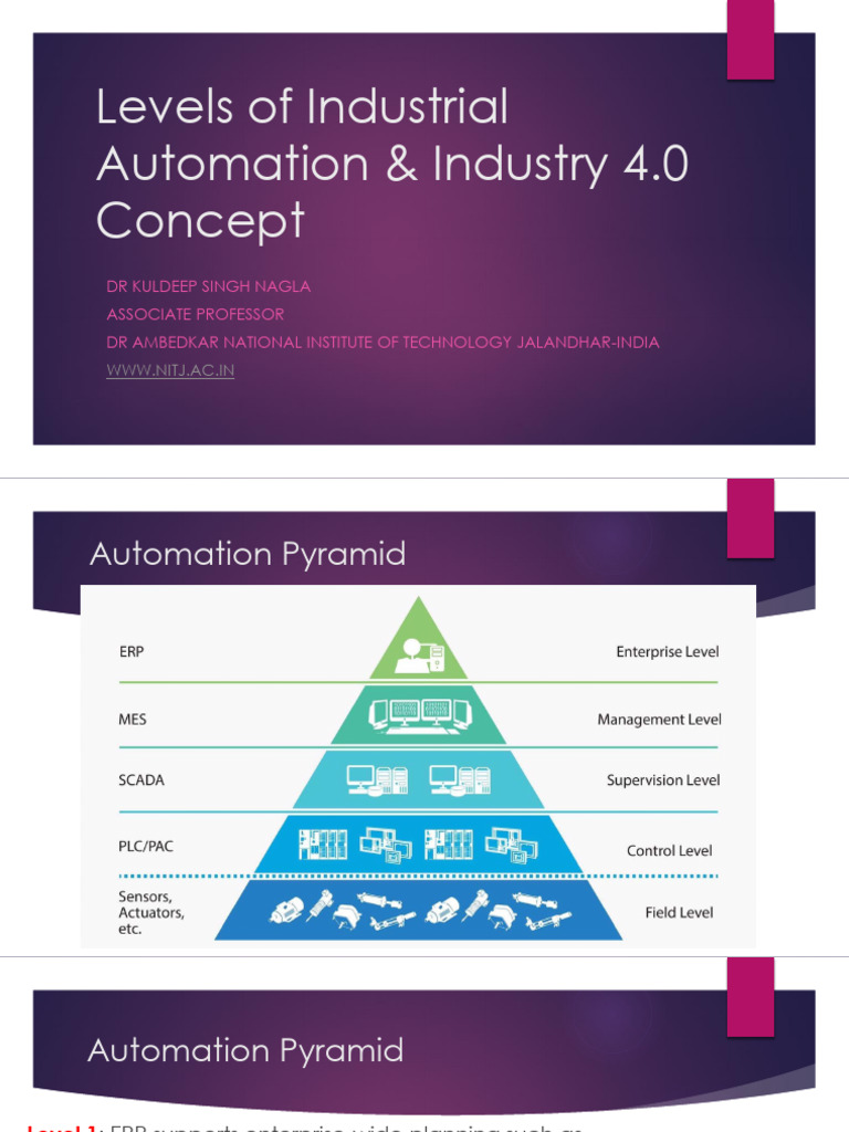 Levels of Automation and Industry 4.0 | PDF