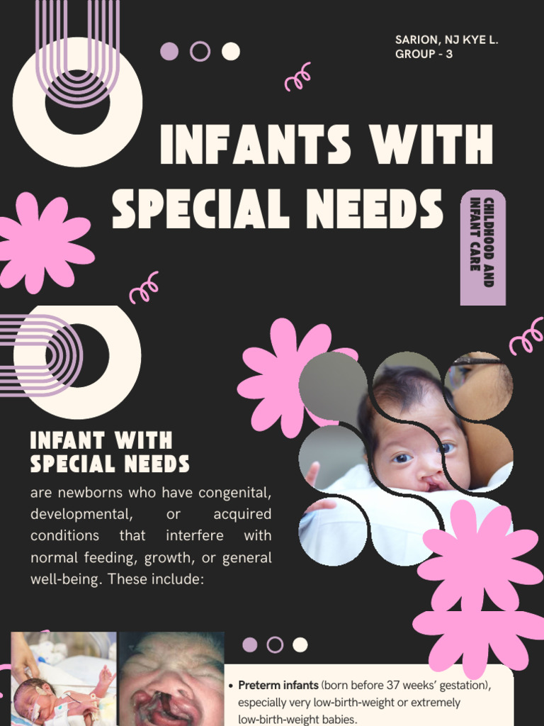 -INFANTS-WITH-SPECIAL-NEEDS-MATERNAL-HEALTH (1) | PDF | Breastfeeding ...