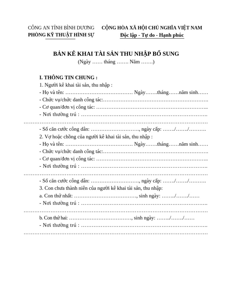 MAU KE KHAI TAI SAN | PDF