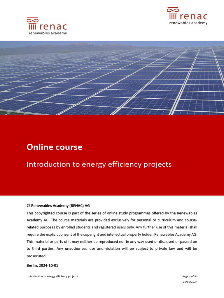 Intro to Energy Efficiency Projects En | PDF | Greenhouse Effect ...