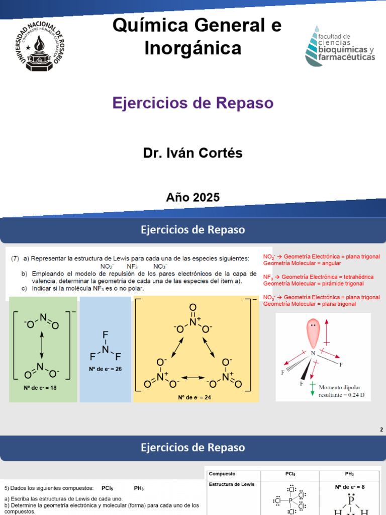 009b - Ejercicios de Repaso para El Primer Parcial - Respuestas - Iván ...