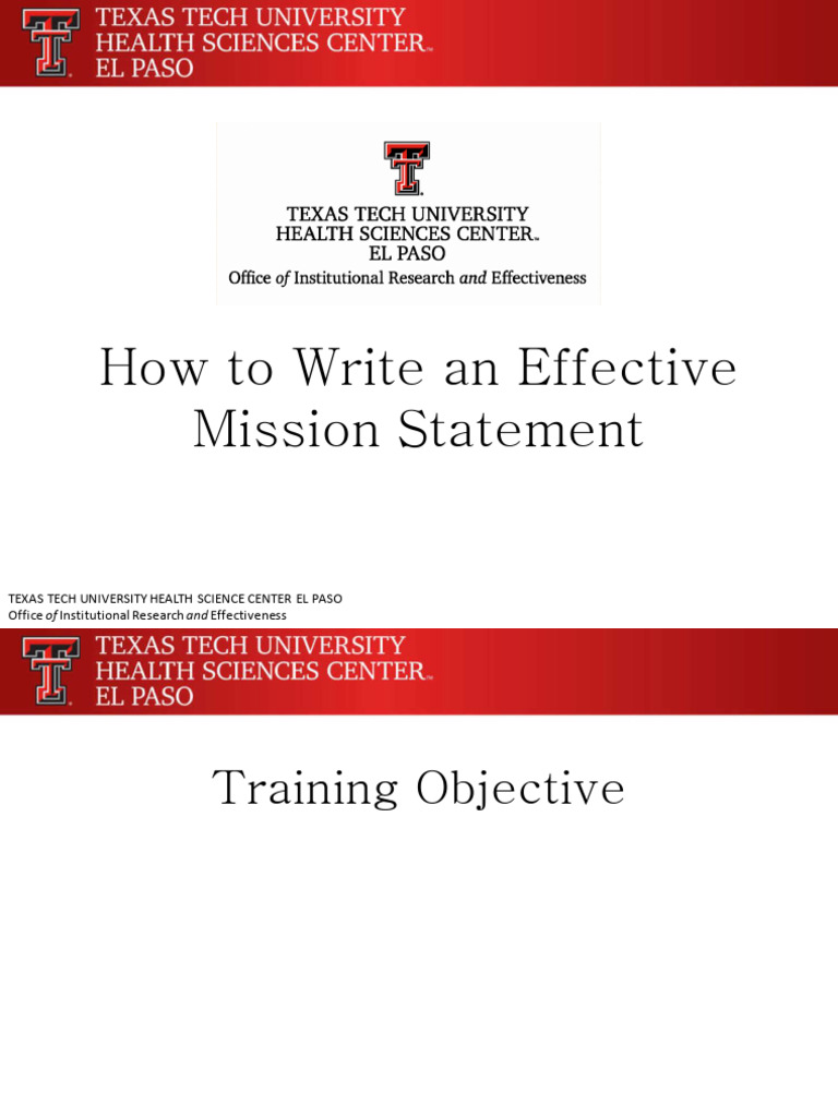 1 How to Write an Effective Mission Statement | PDF | Cognition | Business