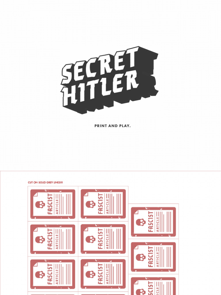 Secret Hitler Color | PDF