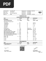 Complete Blood Count Test Results | PDF