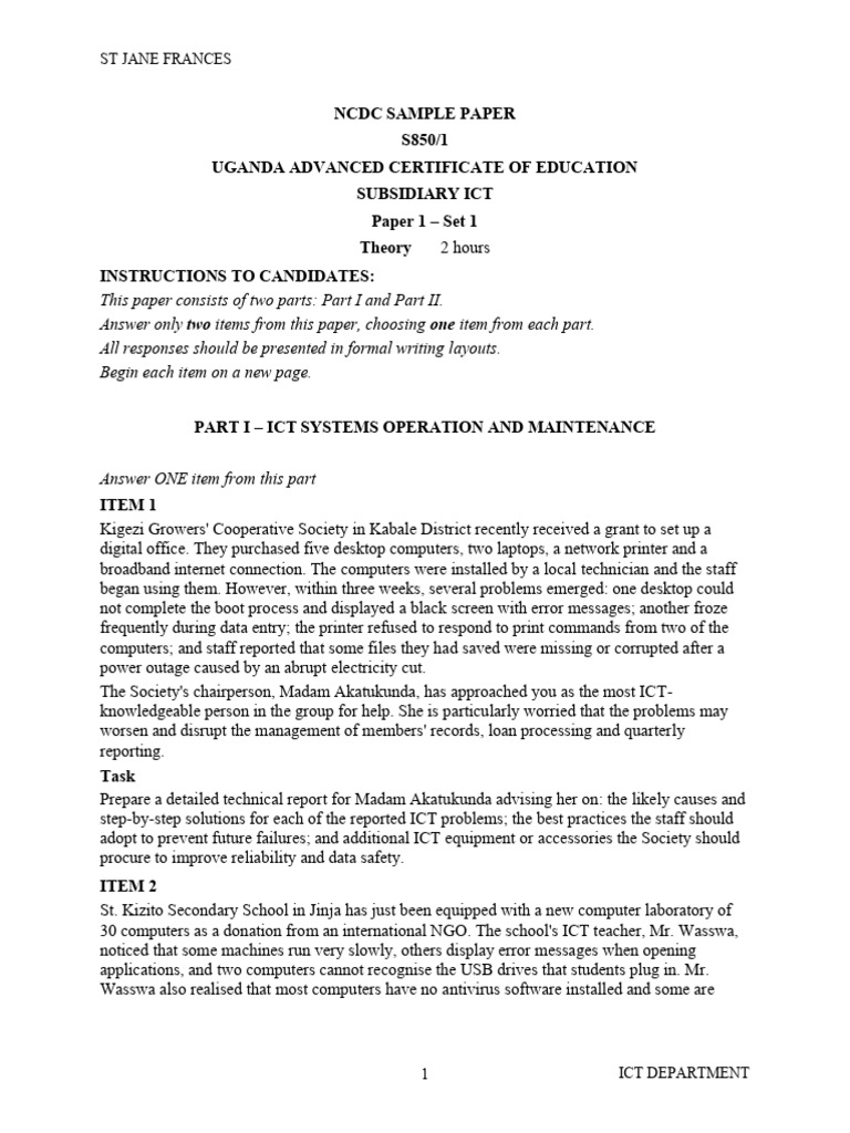 ICT Sample Papers | PDF | Compact Disc | Computer File