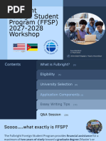 Fulbright Essay Guidelines and Examples | PDF | Yale University | Essays