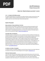 Download Features Journalists Panel Notes by Culture Comms SN102486130 doc pdf
