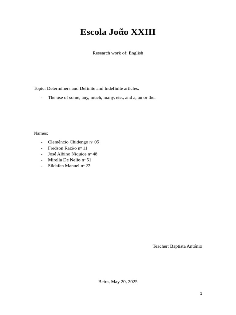 English work-1 | PDF | Quantity | Noun
