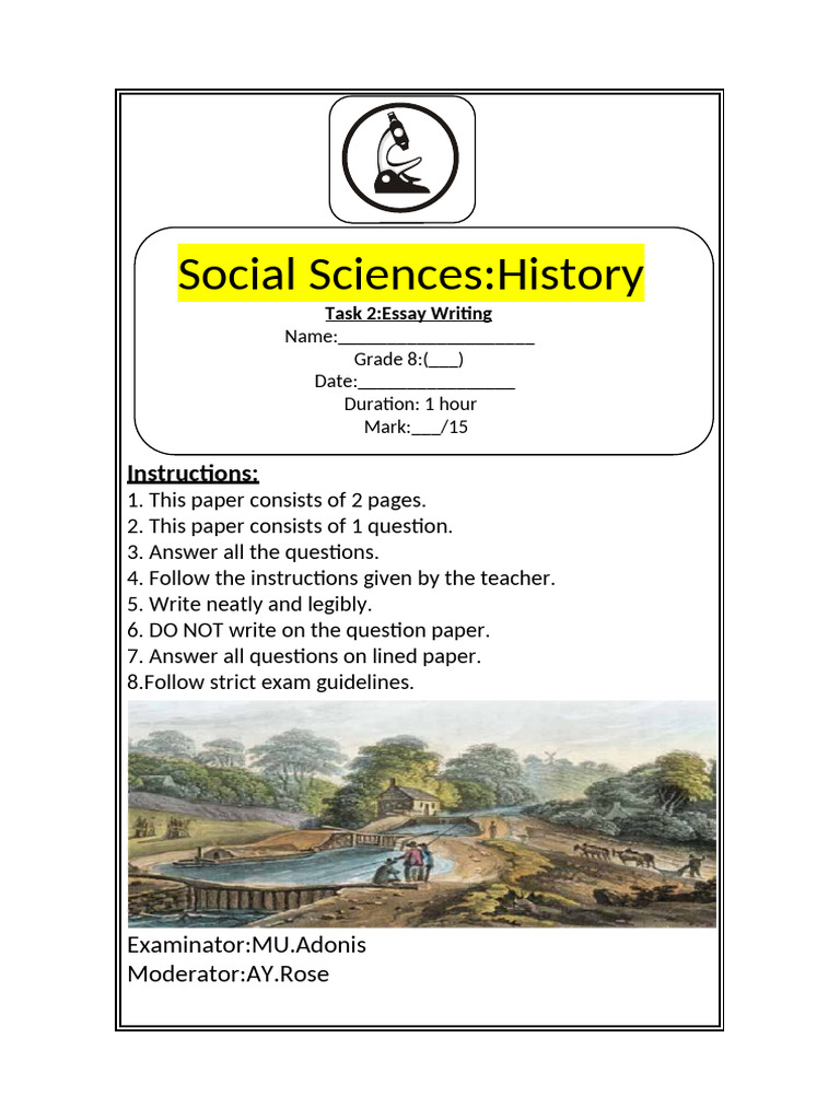 History Task | PDF