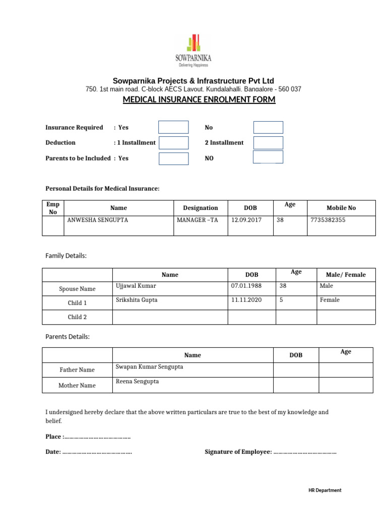 Medical Insurance | PDF