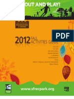 2012 Fall Activity Guide - Rec & Park SFRPD