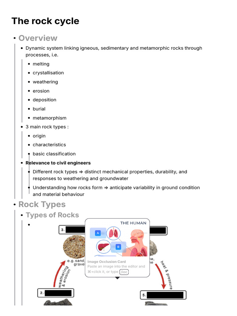 The Rock Cycle | PDF