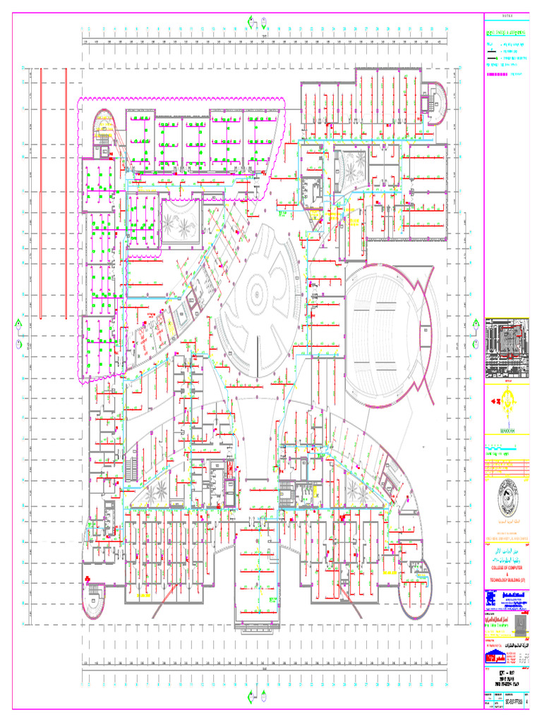 Sd-b37-Ff203_r4-Fire Fighting First Floor Plan | PDF