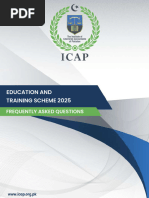 ICAP Exam Schedule 2025-2026 | PDF
