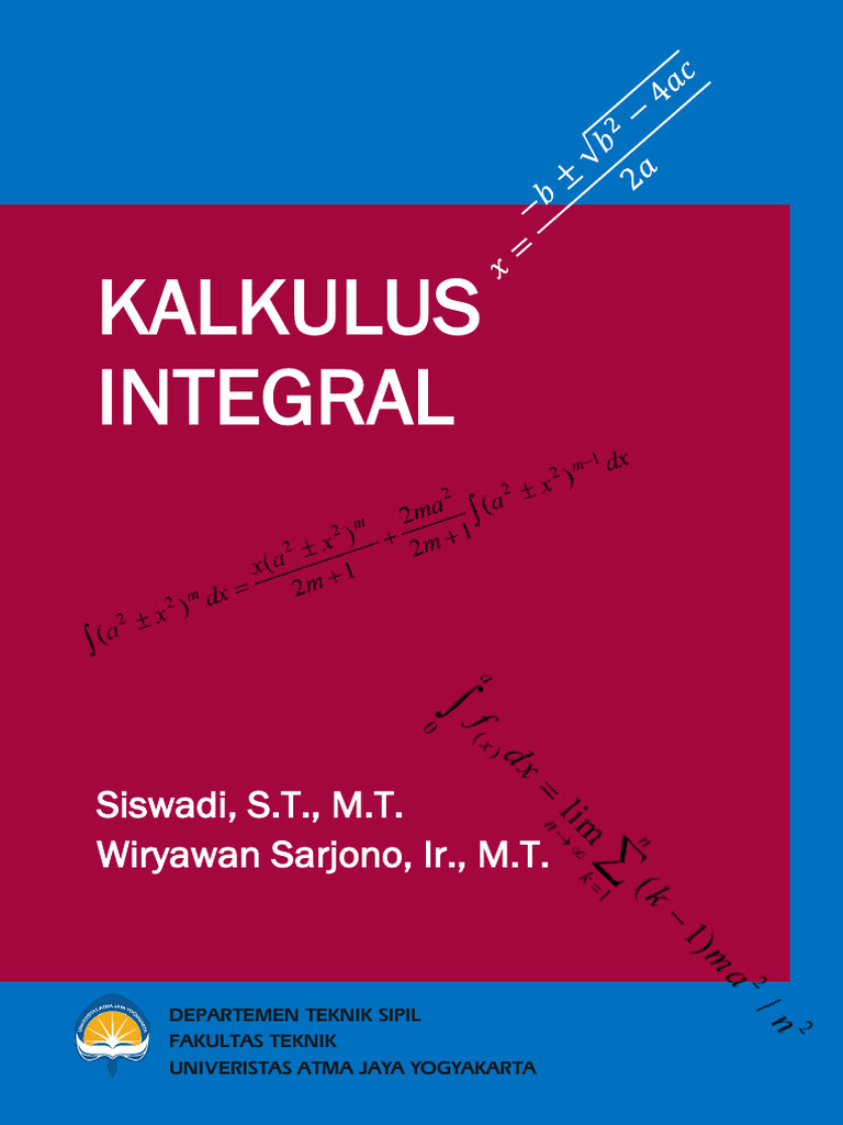 Modul Buku Matematika 2 - Kalkulus Integral | PDF