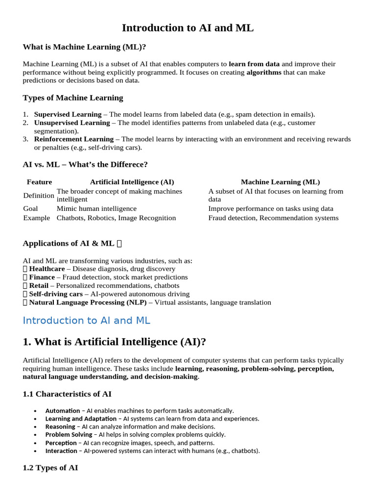 Unit 2 Smart Robots | PDF | Machine Learning | Artificial Intelligence