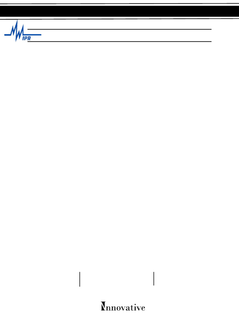 Ipr- Cover Page (1) | PDF
