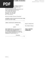 Ambac v. EMC Amended Complaint