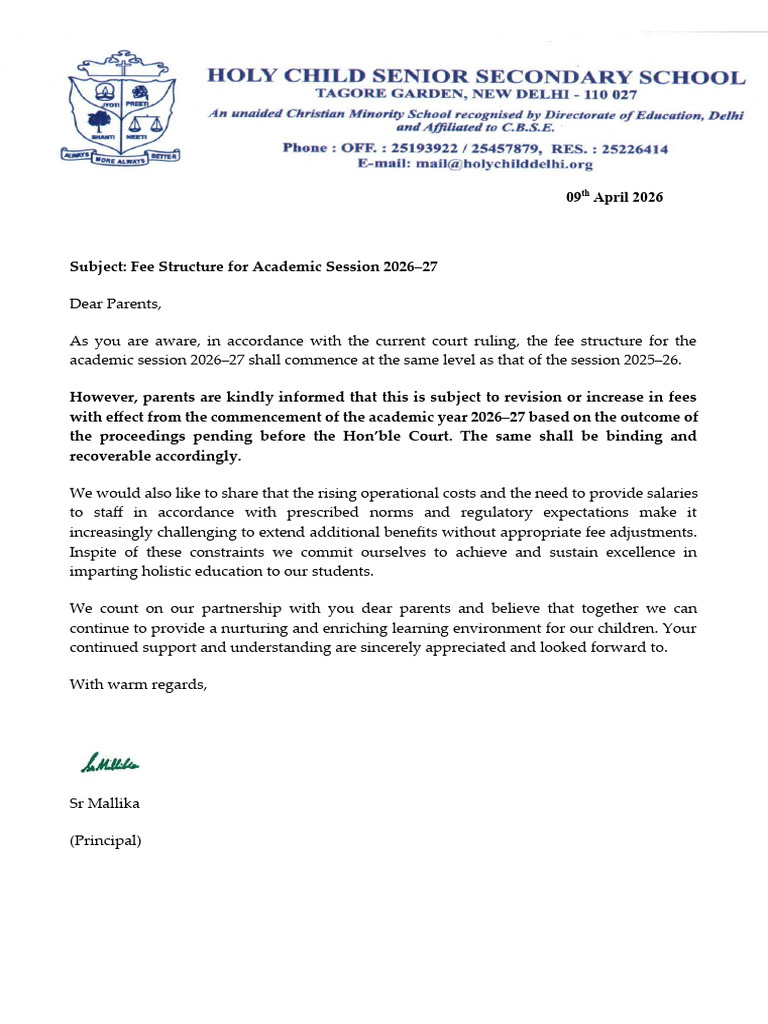 Fee Letter | PDF