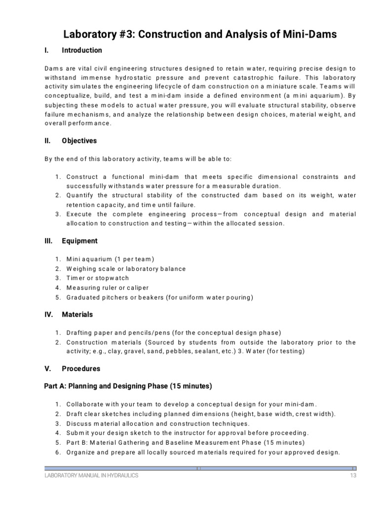 Laboratory-3-Dams | PDF | Evaluation | Decision Making