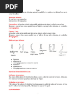 Lens Sign Conventions Explained | PDF | Optics | Light