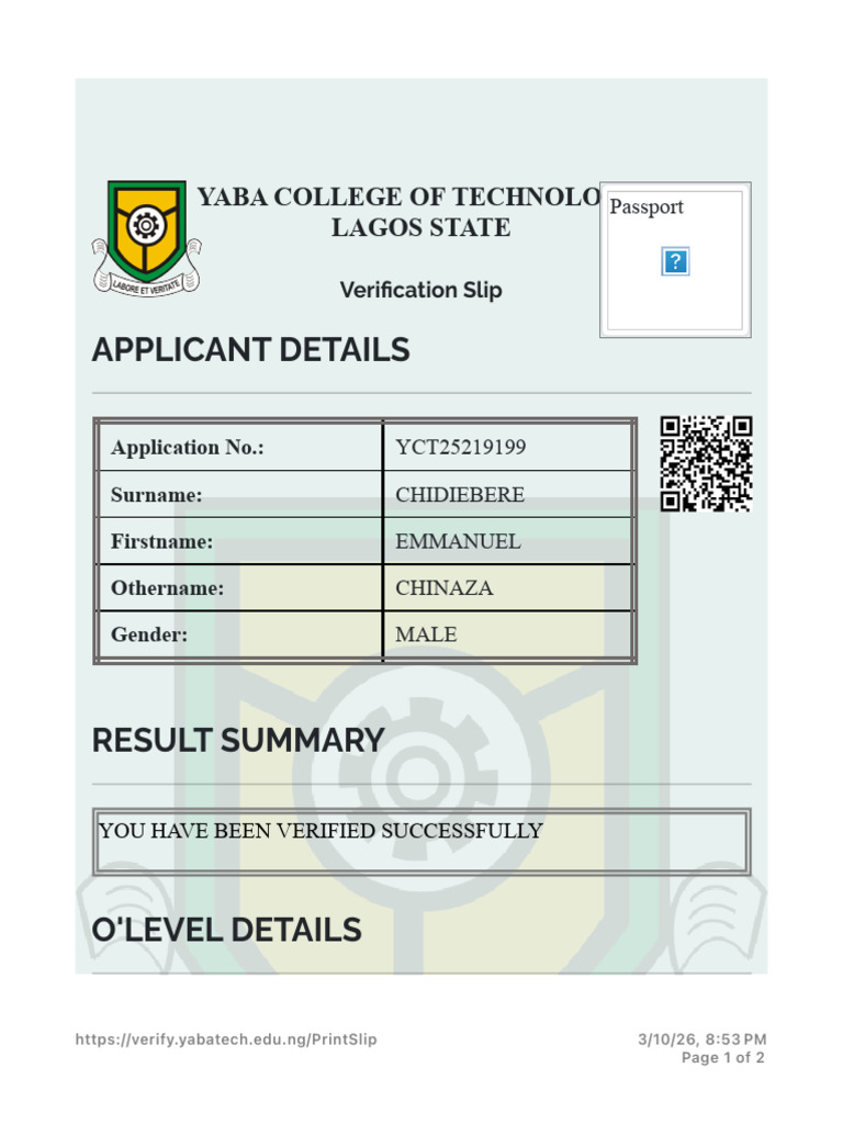 Print Slip | PDF