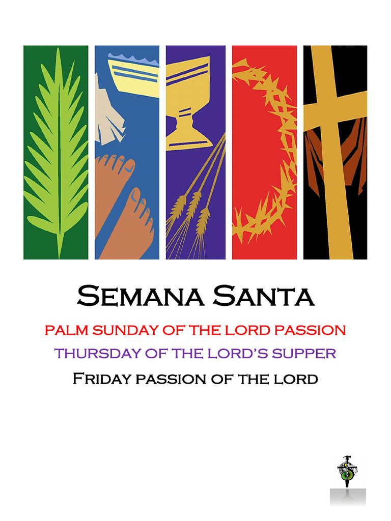 KSJ Holy Week-Book I-2026 | PDF | Catholic Liturgy | Mass (Liturgy)