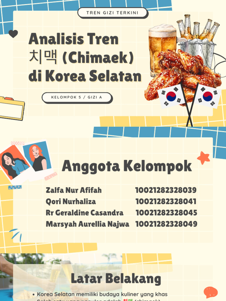Kelompok 5_Analisis Tren Chimaek Di Korea Selatan | PDF