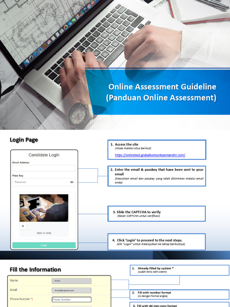 Draft - Online Assessment Guideline Sample 1 | PDF