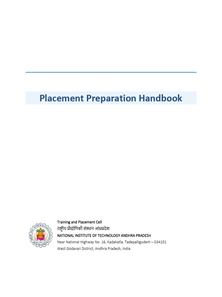 Placement Preparation Handbook | PDF | Dynamic Programming | Computing