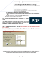 How To Create A DVDRip