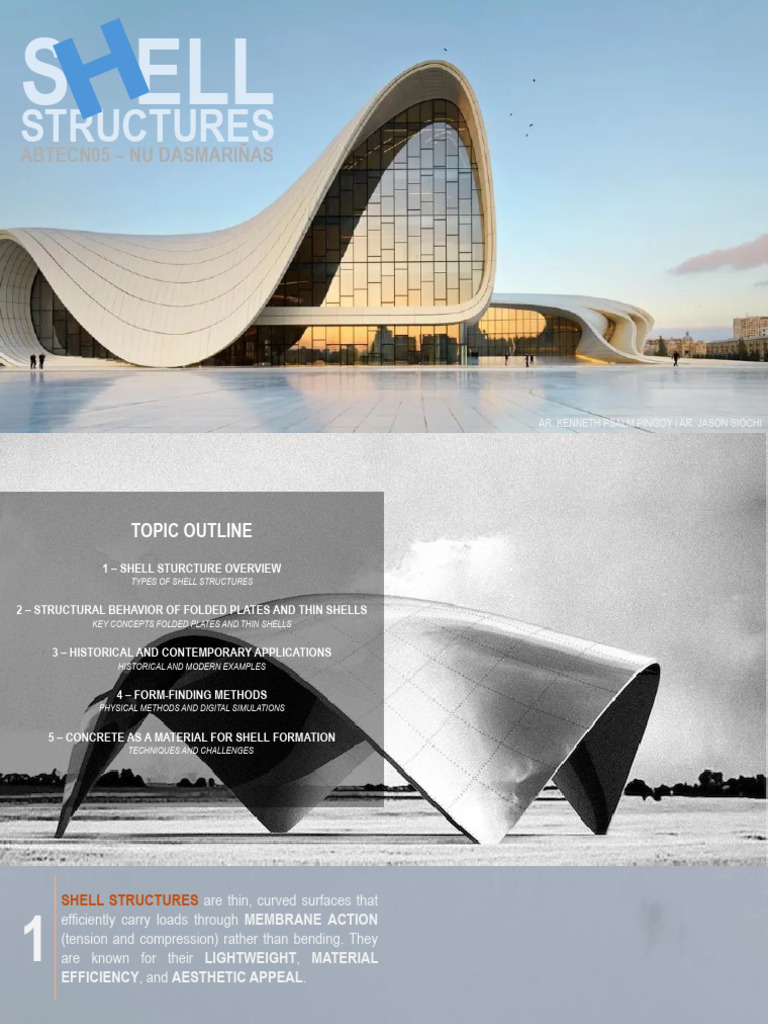 2025 ABTECN5S-Module 8 (Shell Structures) | PDF | Dome | Bending